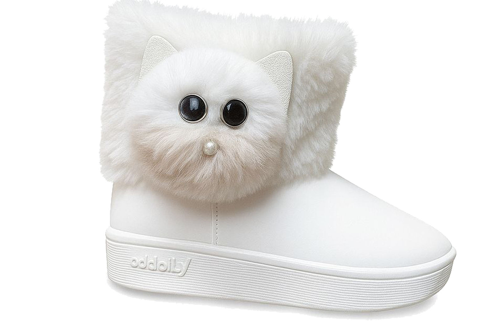 بوت قطة ابيض